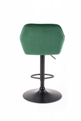 Barová stolička H103 tmavo zelená