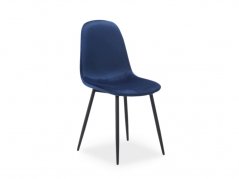 Jídelní židle FOX VELVET 91 modrá