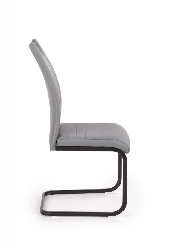 Jedálenská stolička K371 sivá