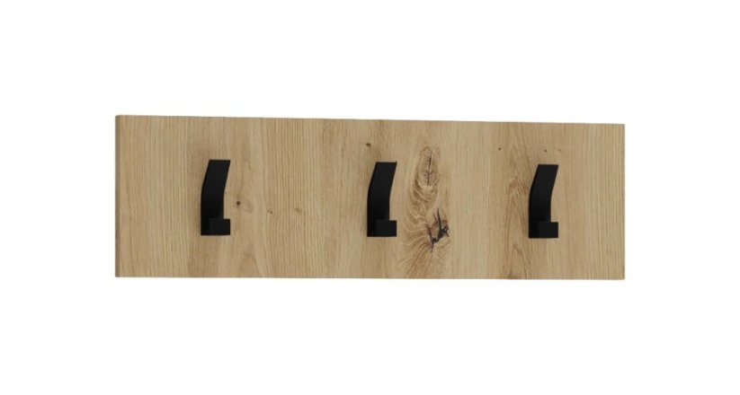 Nástěnný věšák CLIF W-50 dub artisan