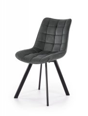 Jídelní židle K332 tmavě šedá