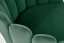 Jídelní židle / křeslo K410 tmavě zelená