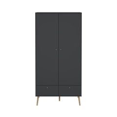 Šatní skříň Boaz 127 šedá