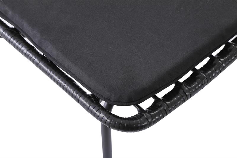 Stolička K401 čierna/sivá
