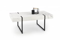 Konferenční stolek BLANCA bílý mramor