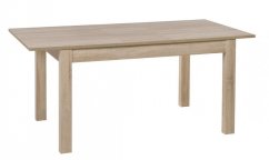 Rozkladací jedálenský stôl POPOLI dub sonoma 136(210)x90
