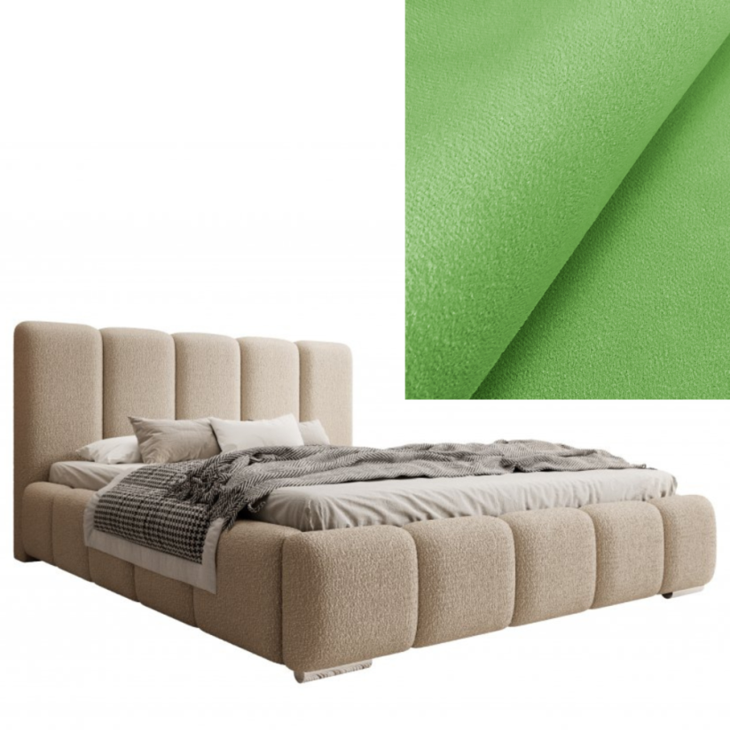 Čalouněná postel BASIC 180X200 výběr z barev - Výber poťahovej látky (MD): MANILA_41