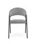 Jídelní židle / křeslo K473 šedá