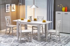 Rozkladací jedálenský stôl GIZMO 120(160)x75 kašmír