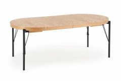 Rozkladací jedálenský stôl INFERNO 100(300)x100 dub prírodný