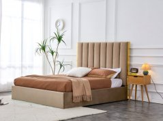 Čalouněná postel PALAZZO 160x200 béžová