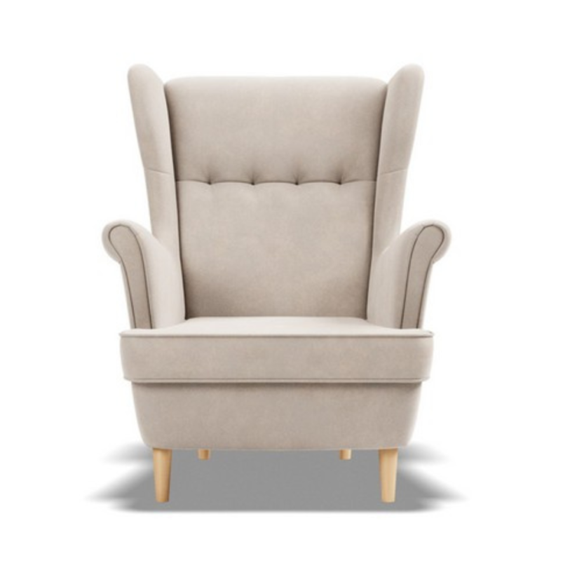 Dětské křeslo / ušák VELO MINI béžové