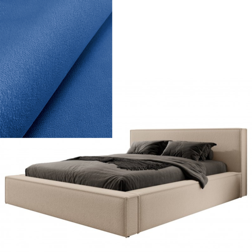 Čalúnená posteľ ASTURIA 160x200 výber z farieb - Výber poťahovej látky (MD): MANILA_39