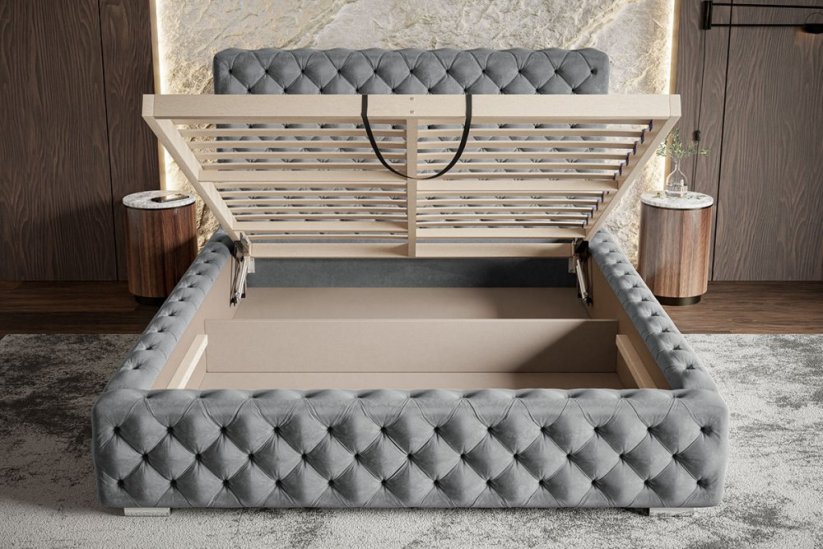 Čalúnená posteľ BED 15 160x200 JASMÍNE výber z farieb