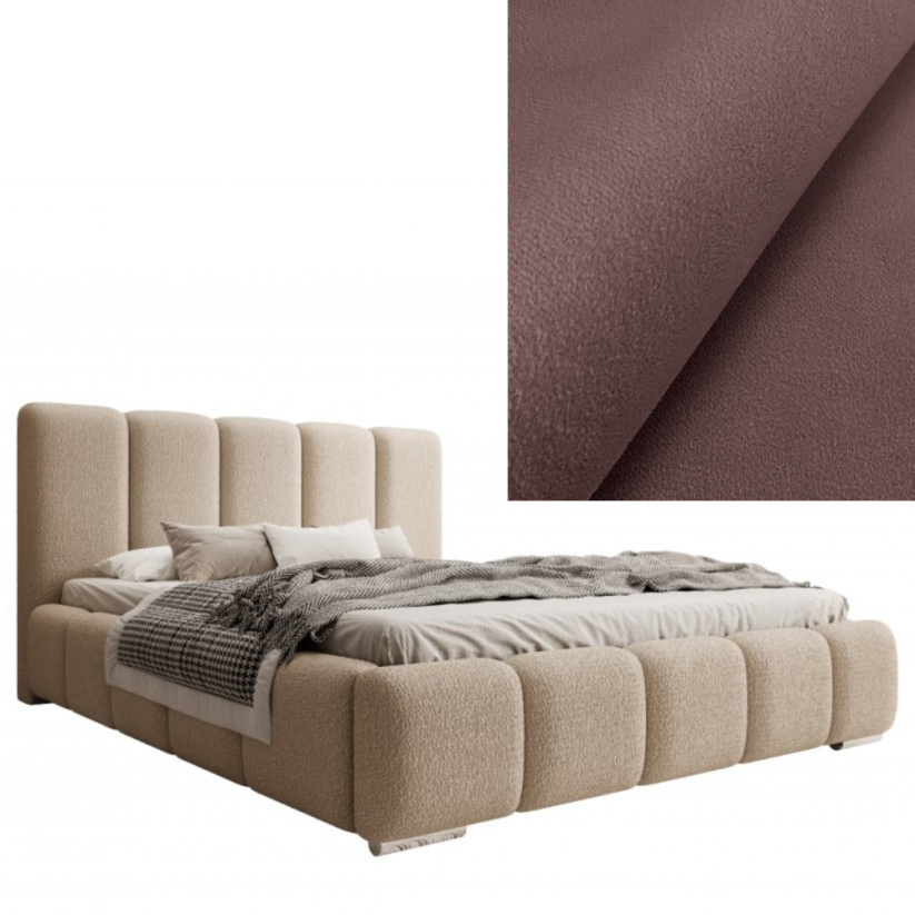 Čalouněná postel BASIC 180X200 výběr z barev - Výber poťahovej látky (MD): MANILA_07