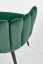 Jedálenská stolička / kreslo K410 tmavo zelená