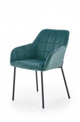 Jedálenská stolička K305 tmavo zelená