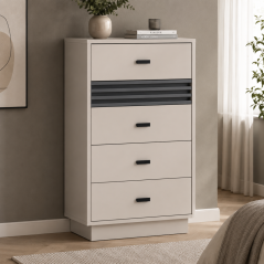 Komoda ALTO 18 – kašmír / antracit