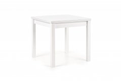 Rozkladací jedálenský stôl GRACJAN 80(160)x80 biely