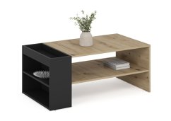 Konferenčný stolík MURCIA dub artisan/čierna