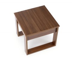 Konferenční stolek NEA čtverec tmavý ořech