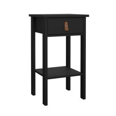 Nočný stolík Real 684 čierna