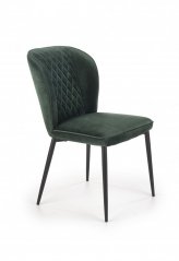 Jedálenská stolička K399 tmavo zelená