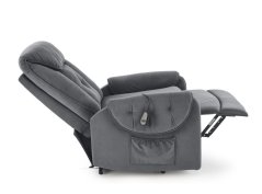Relaxačné kreslo HORTON sivé