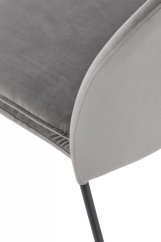 Jedálenská stolička K443 sivá