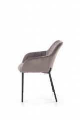 Jedálenská stolička K305 sivá