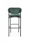 Barová židle H108 tmavě zelená