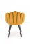 Jídelní židle / křeslo K410 hořčicová