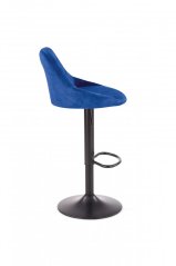 Barová stolička H101 námornícka modrá