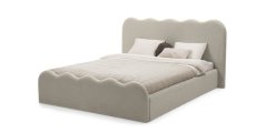 Čalouněná postel TÁŇA 160x200 Now or never béžová
