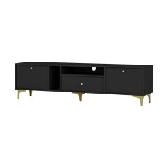 TV stolík Tomila 313/1 čierny grafit