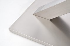 Rozkladací jedálenský stôl SANDOR 160(220)x90 biely
