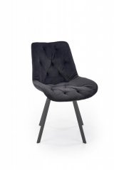 Jedálenská stolička K519 čierna