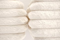 Set 2 taburetů FIDO krémové