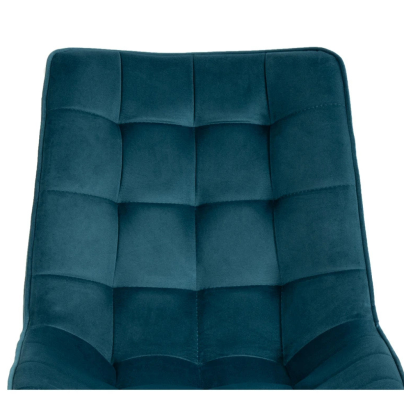 Set 4 kusov jedálenská stolička NIKI tyrkysová