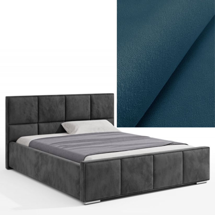 Čalouněná postel BELLA 120x200 výběr z barev - Výběr potahové látky (MD): MANILA_27