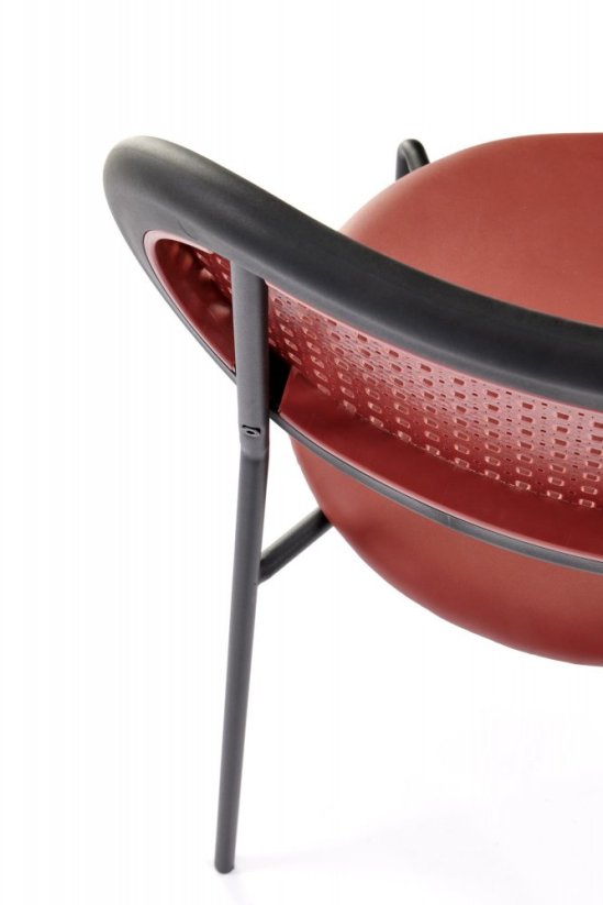Jedálenská stolička K524 bordová