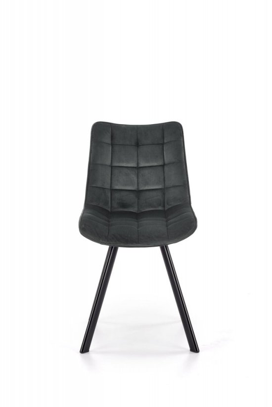 Jedálenská stolička K332 tmavo sivá