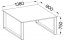 Jedálenský stôl PILGRIM čierna/artisan 138x90