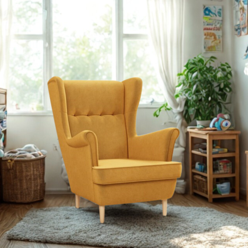 Dětské křeslo / ušák VELO MINI medové