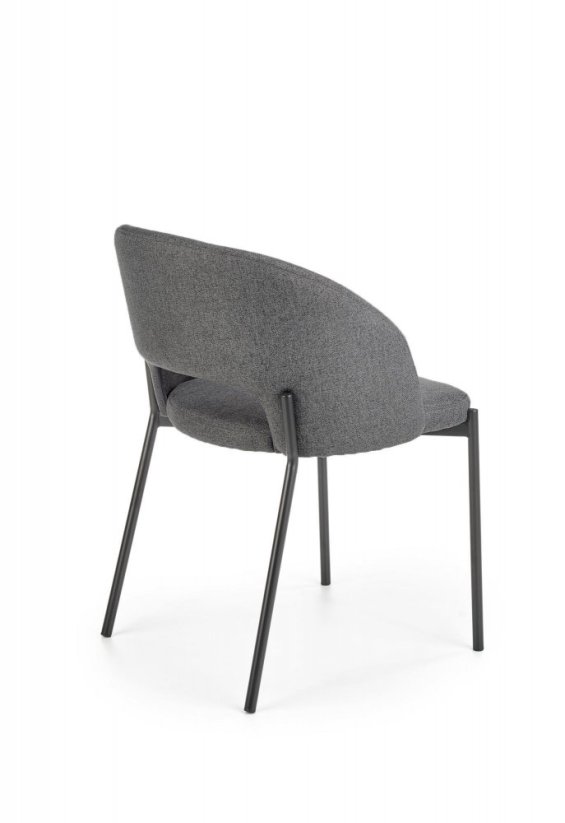 Jídelní židle / křeslo K373 šedá