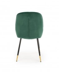 Jedálenská stolička K437 tmavo zelená
