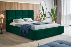 Čalouněná postel BED 7 140x200 zelená