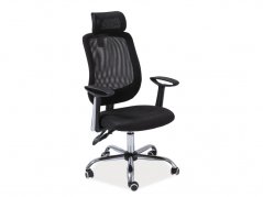 Kancelářská židle Q-118 černá