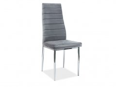 Jedálenská stolička H261 VELVET sivá BLUVEL 14