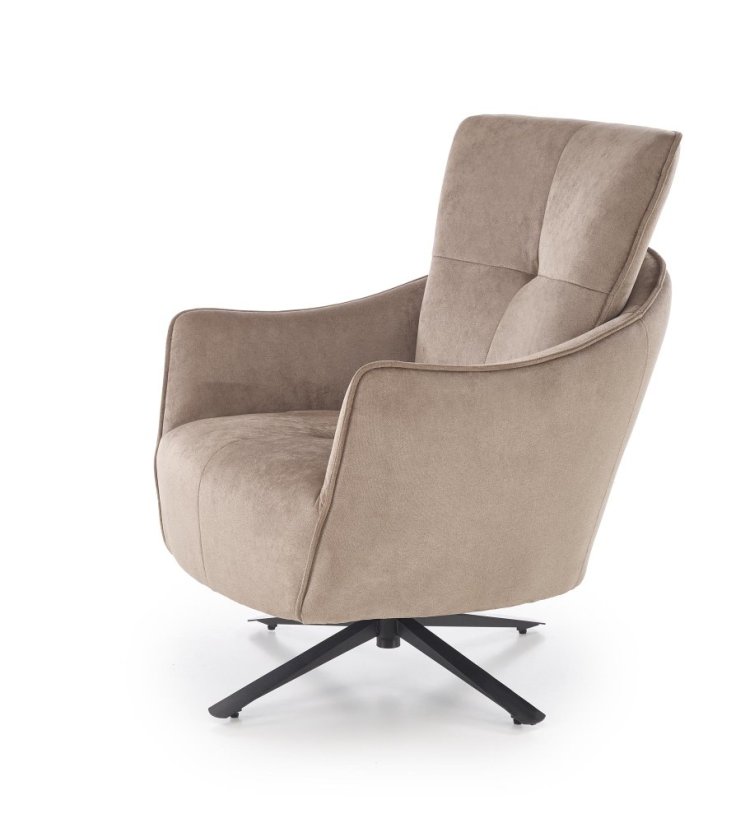 Otočné křeslo SCAMPI cappuccino